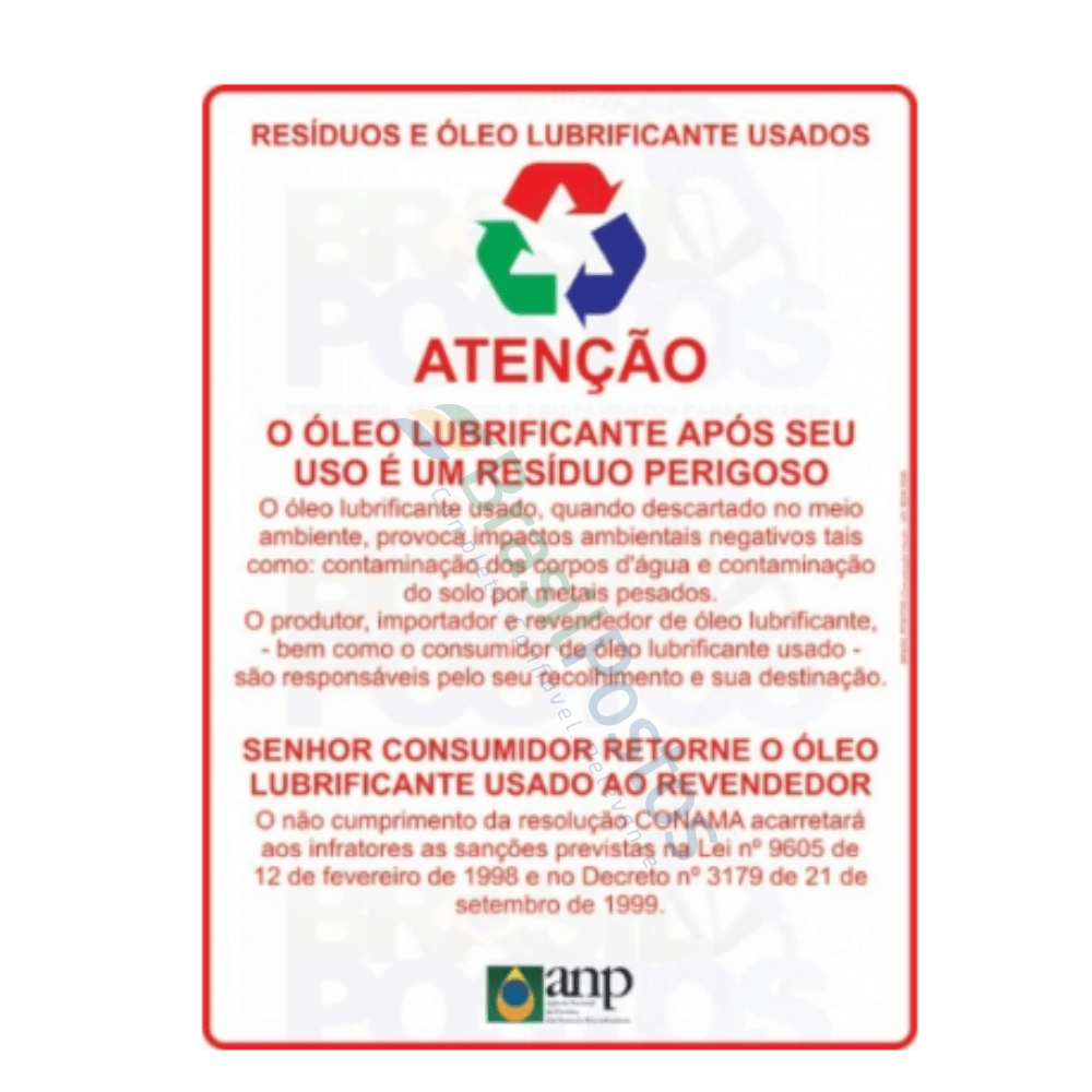 Conama - Res?duos e ?leo Lubrificantes Conama - Res?duos e ?leo Lubrificantes