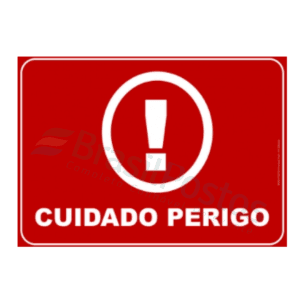 Sinalização - Cuidado Perigo