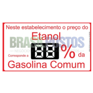 Pista - Porcentagem Etanol na Gasolina, Opção 1