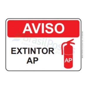 Sinalização - Extintor AP