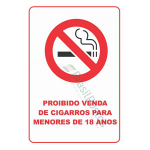Conveniência - Proibido Venda de Cigarro para Menores