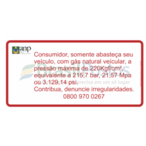 ANP - Placa Informativa GNV