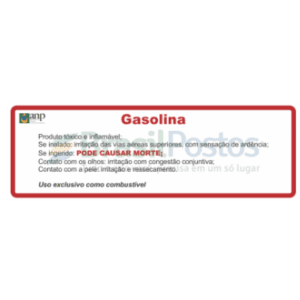ANP - Precauções Gasolina