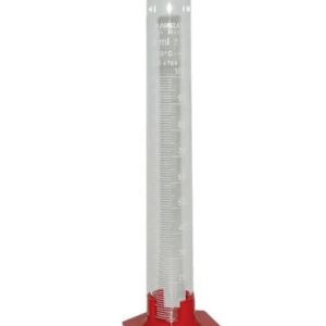 Proveta de Vidro Graduada 1000ml c/ Base de Polietileno 437mm de Altura
