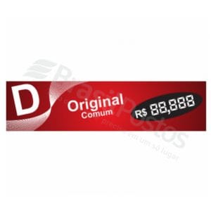 Lona de Teto Preço Diesel Comum